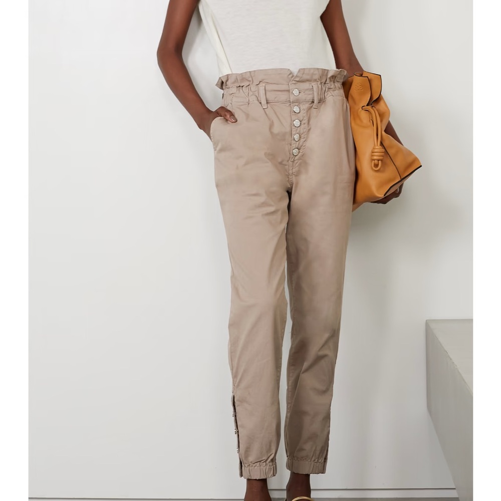 VERONICA BEARD
Tedi cotton-blend twill tapered pants
